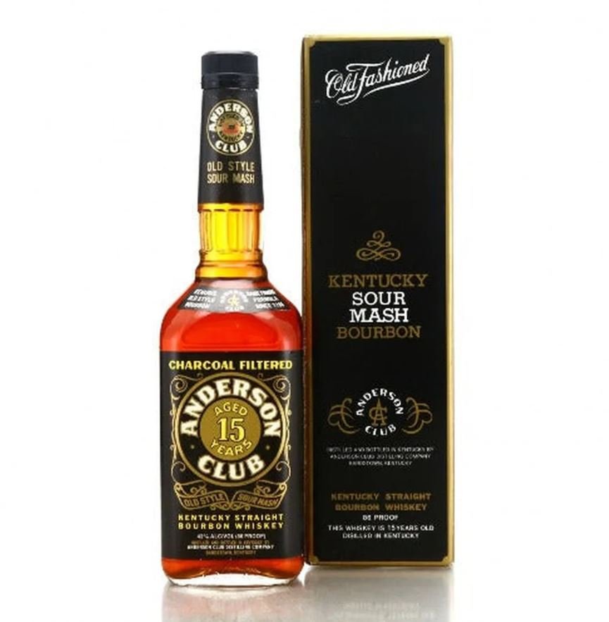 Review #736 - Anderson Club 15 Year Bourbon (1996) — Me, My Wife